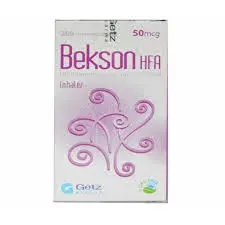 BEKSON INHALER 50 MCG
