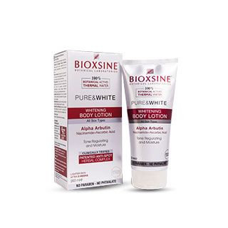 BIOXSINE PURE&amp;WHITE BODY LOTION 200ML