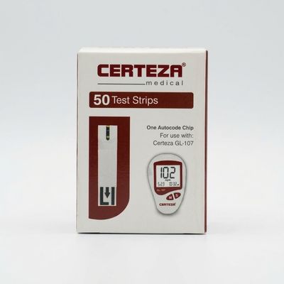 CERTEZA GLUCO STRIP 50S GL 107
