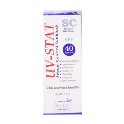 UV STAT SC SPF40 30MG