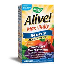 ALIVE MAX POTENCY TABLET (MEN'S)