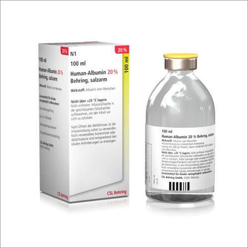 HUMAN ALBUMIN 20% 100ML (CSL BEHRING)