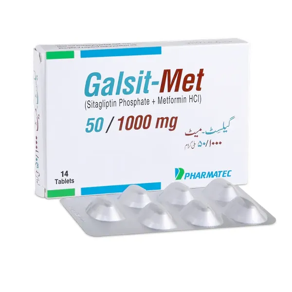 GALSIT MET 50/1000MG TABLET