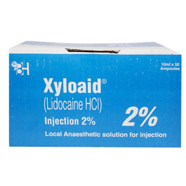 XYLOAID 2% 10ML INJECTION