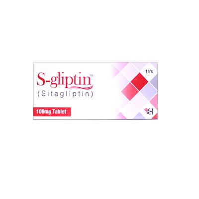 S GLIPTIN 100MG TABLET