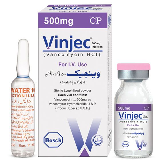 VINJEC 500 MG 1 VIAL INJECTION