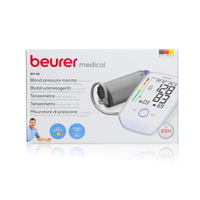 B.P MONITOR WHITE ILLUMINATED XL DISPLAY TOUCH (BM45)