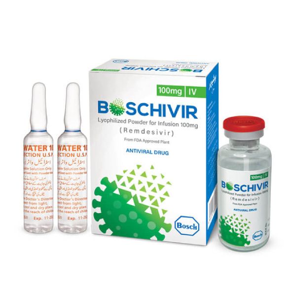 BOSCHIVIR (REMDESIVIR) 100MG/IV INJECTION