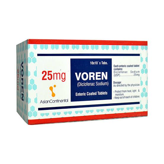 VOREN 25MG TABLET