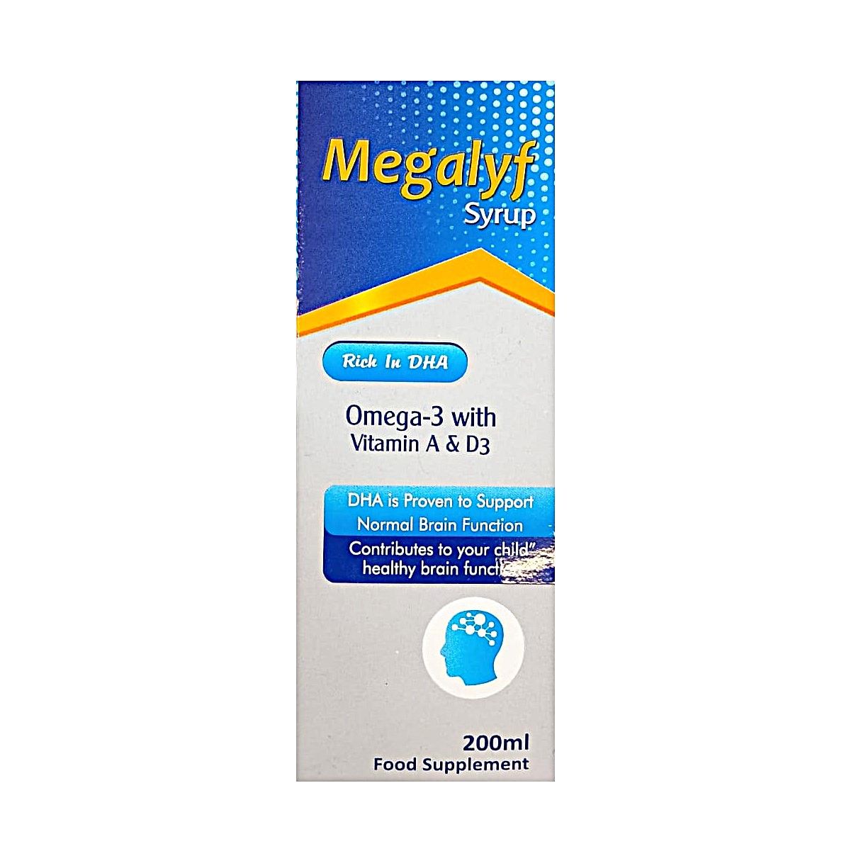 MEGALYF OMEGA 3 200ML SYRUP