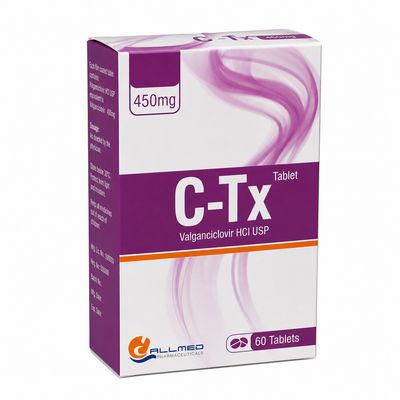 C TX (VALGANCICLOVIR) 450MG TABLET
