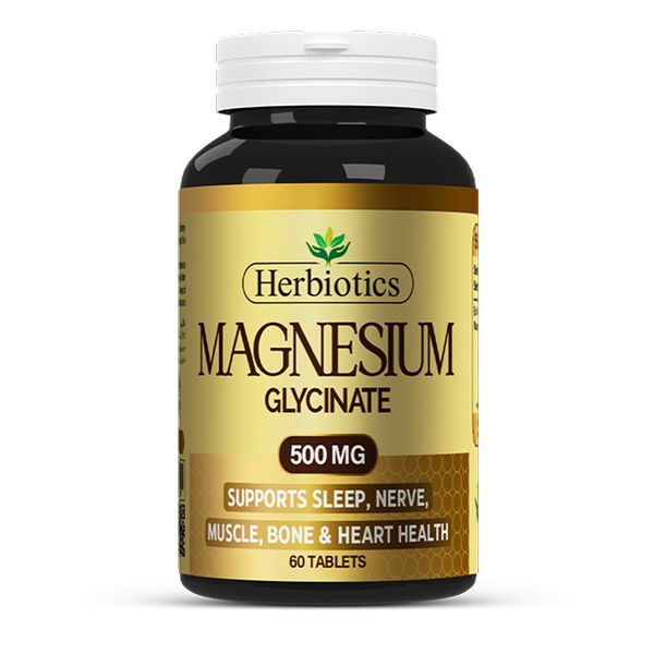 HB MAGNESIUM GLYCINATE 500MG TAB 30S 1S