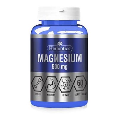 HB MAGNESIUM 500MG TAB 60S 1S