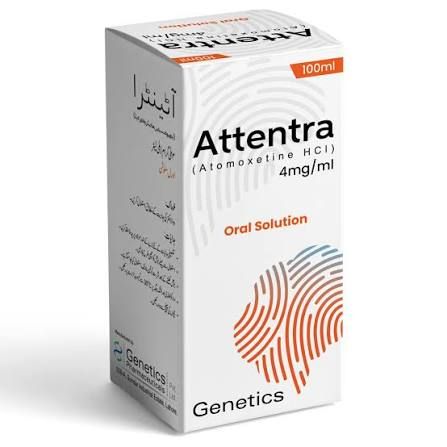 ATTENTRA 4MG/ML 100ML SYRUP