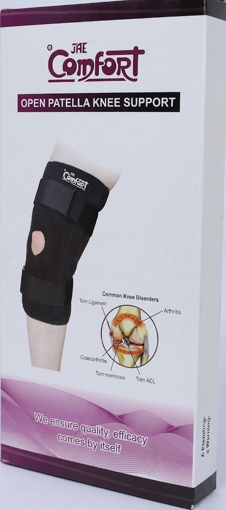 COMFORT OPEN PATELLA KNEE SUPPORT XXXL