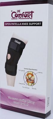 COMFORT OPEN PATELLA KNEE SUPPORT (ALL SIZE)
