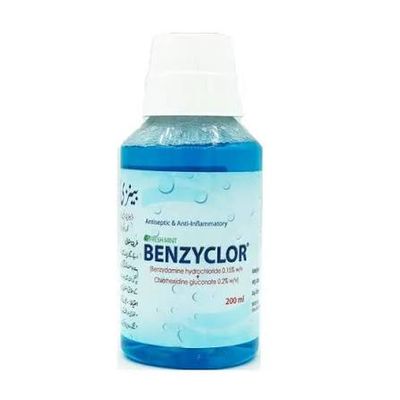 BENZYCLOR MOUTH WASH 250ML