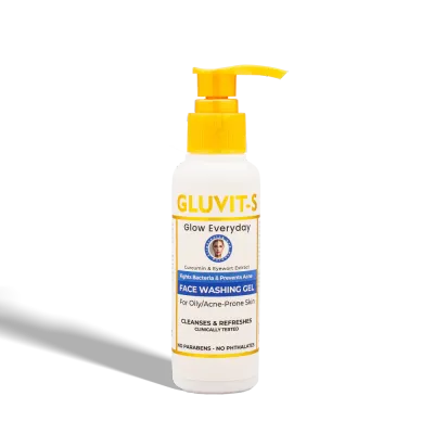 GLUVIT S ANTIACNE FACE WASH GEL