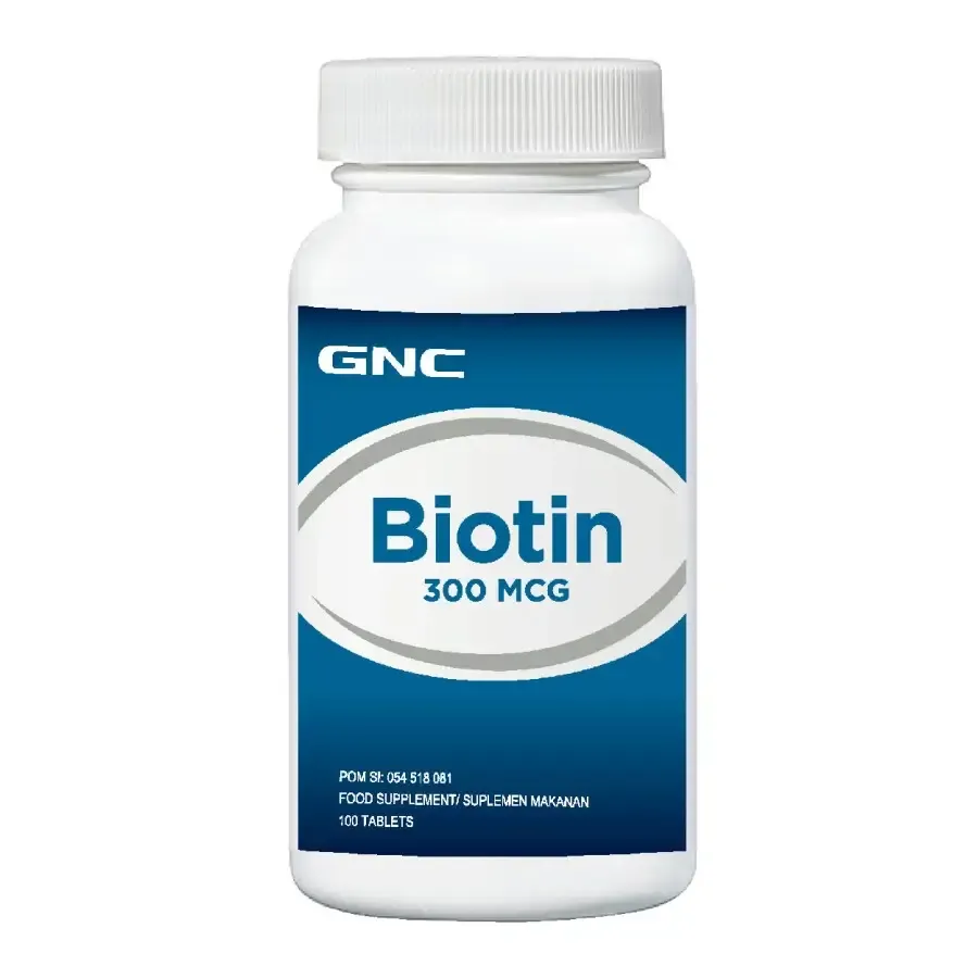 GNC BIOTIN 300MCG TABLET