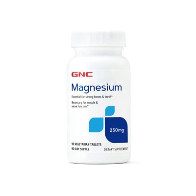 GNC MAGNESIUM 250MG TABLET