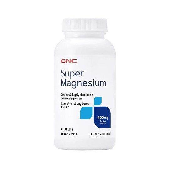 GNC SUPER MAGNESIUM 400MG CAPSULE