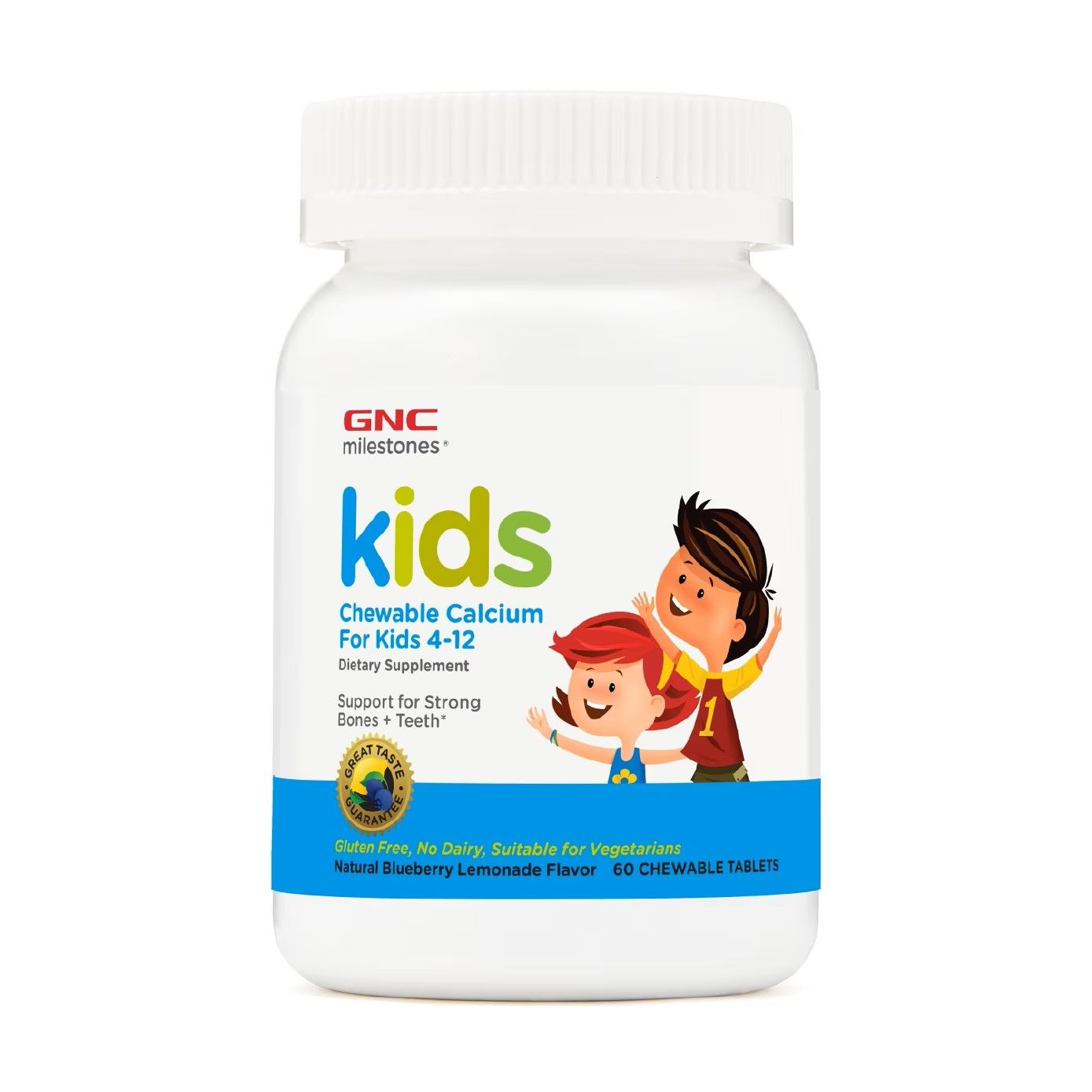 GNC KIDS CHEWABLE CALCIUM FOR KIDS 4 12 TABLET