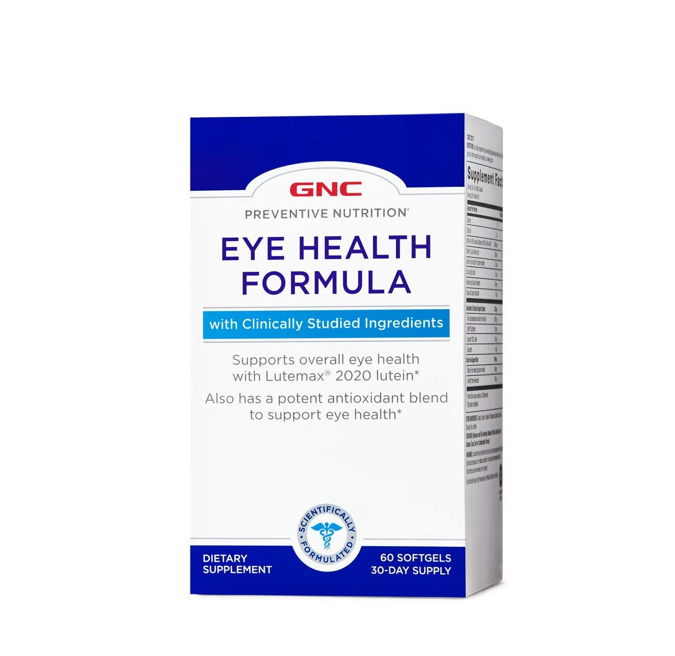 GNC EYE HEALTH FORMULA SOFTGEL