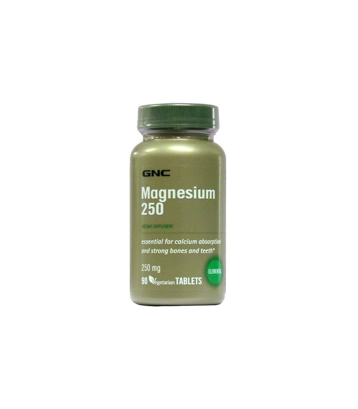 GNC MAGNESIUM 250MG TABLET