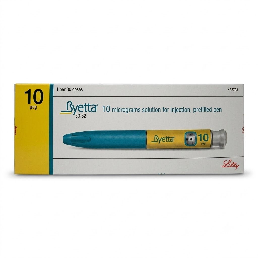 BYETTA INJECTION 10MCG