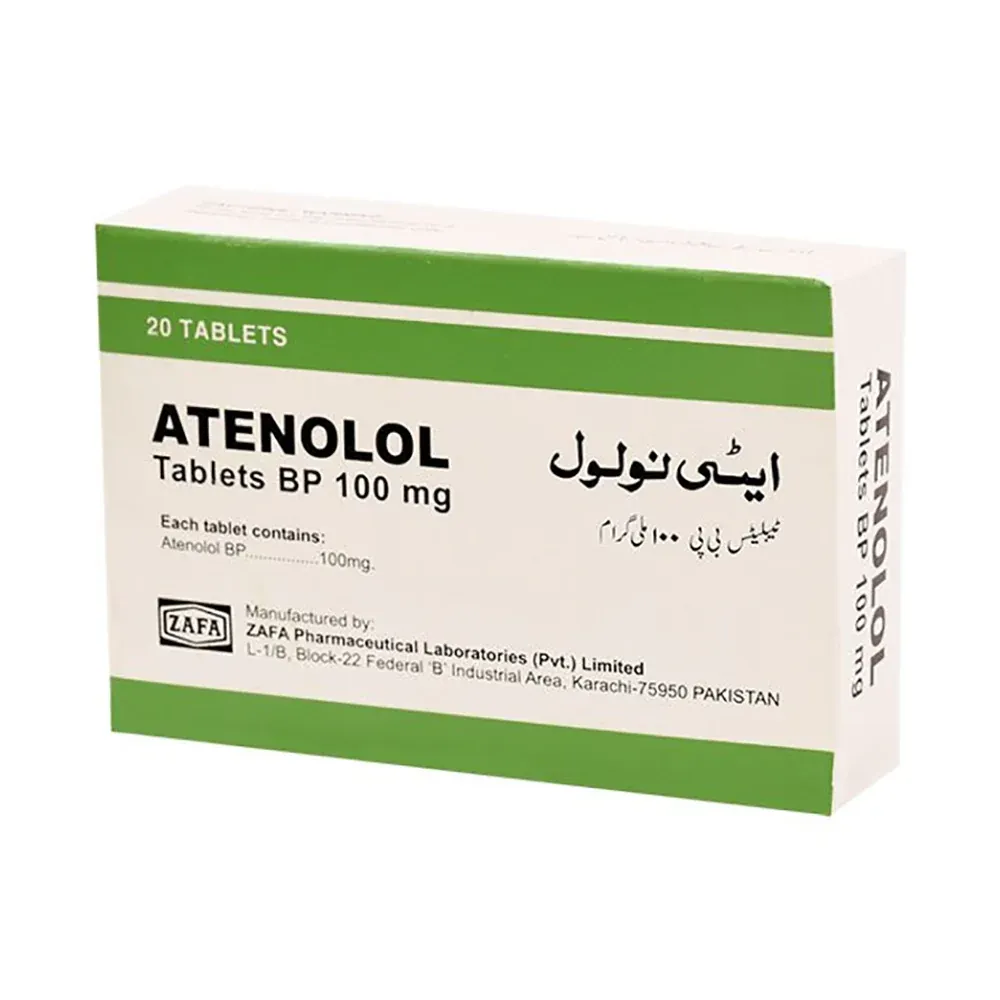 ATENOLOL 100 MG TABLET