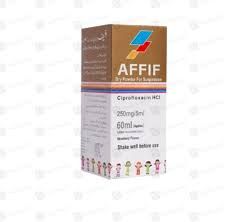 AFFIF 250MG /5ML 60ML SYP