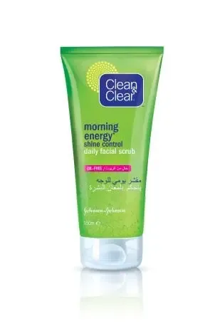 CLEAN &amp; CLEAR MORNING ENERGY SHINE CONTROL SCRUB 150ML