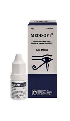 MEDISOPT EYE DROP 5ML 1S