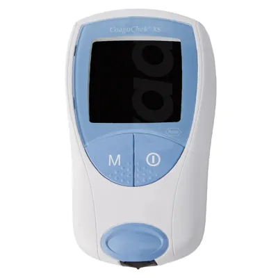 COAGU CHECK METTER WITH STRIPS 25