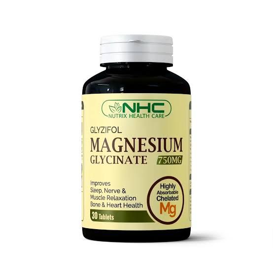 NHC MAGNESIUM GLYCINATE 750MG 1S