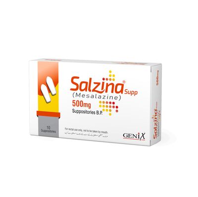 SALZINA 500MG SUPPOSITORIES