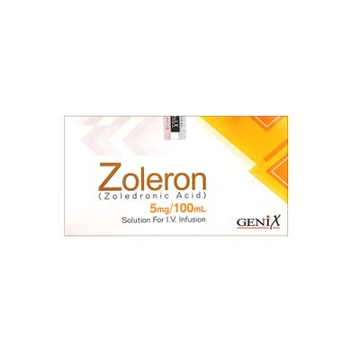 ZOLERON 5MG/100ML INJECTION
