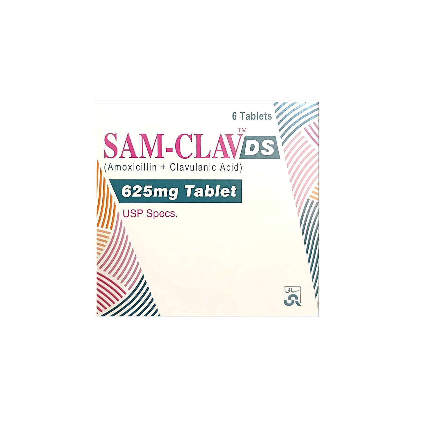 SAM CLAV DS 625 MG TABLET