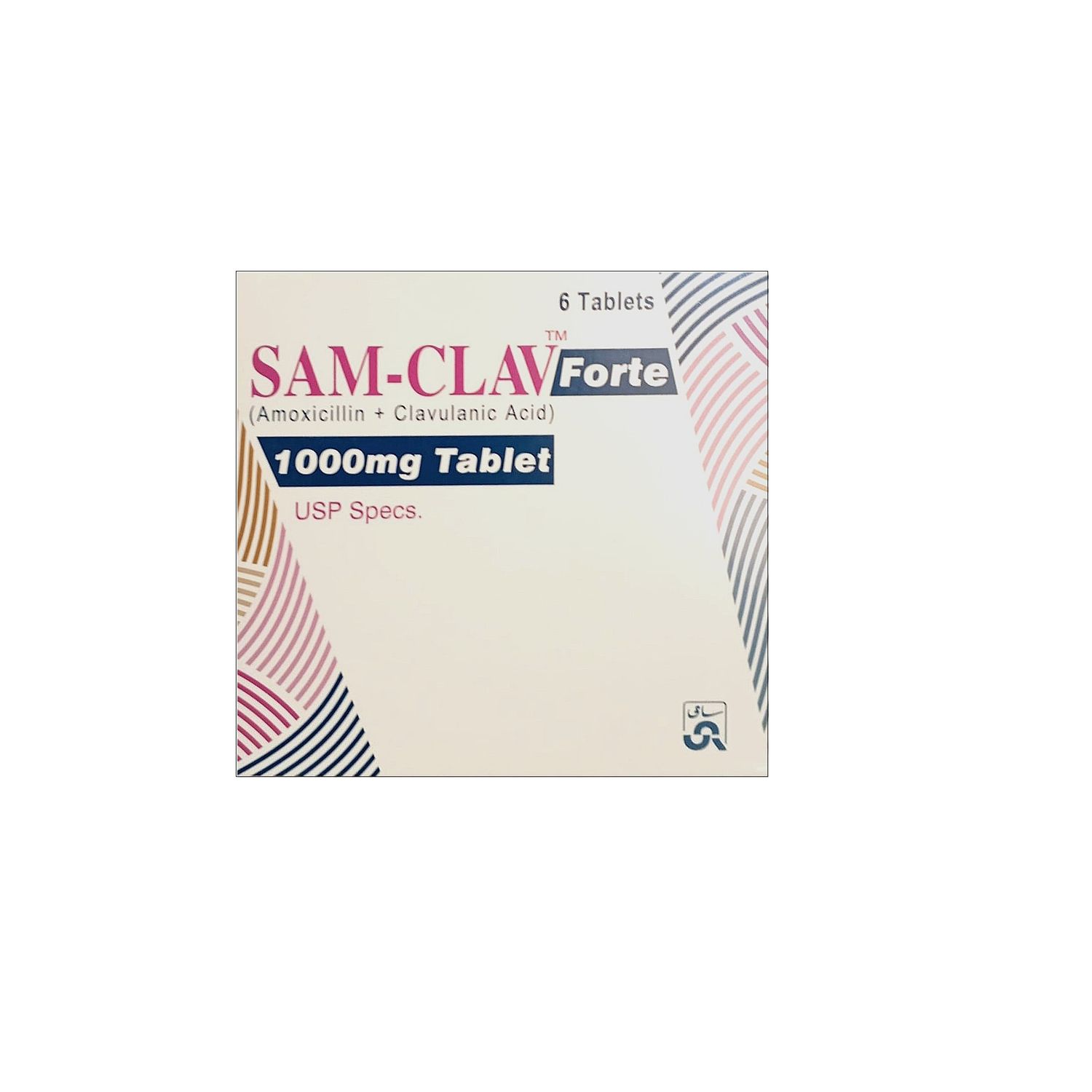 SAM CLAV FORTE 1000 MG TABLET