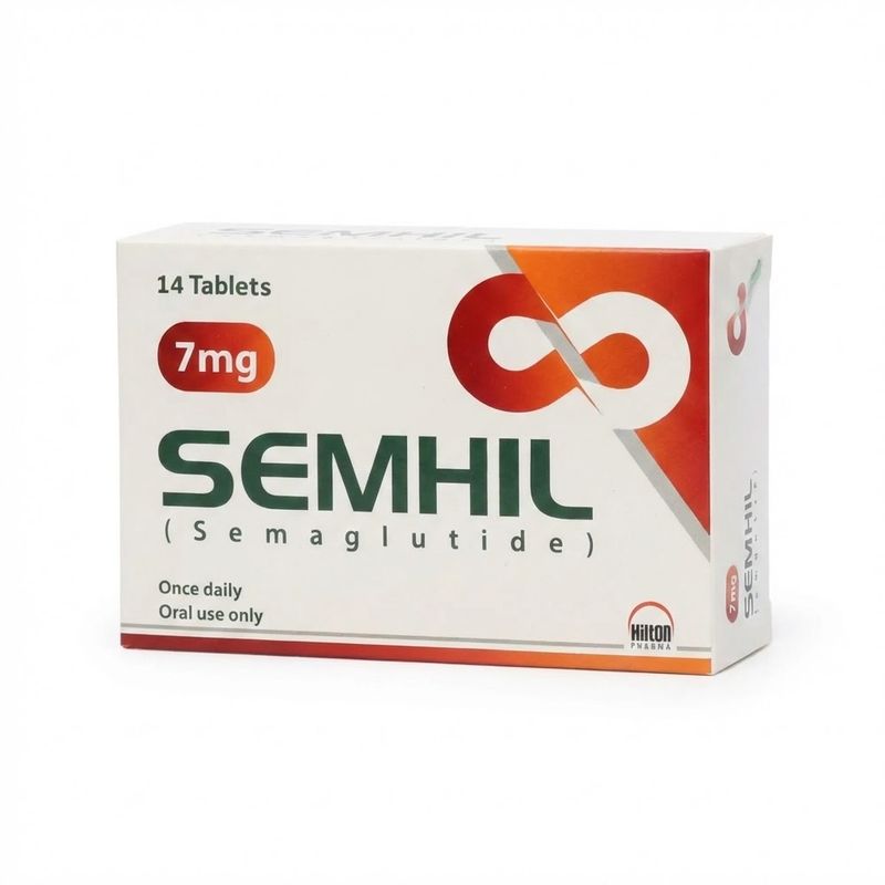 SEMHIL 7mg Tablet Semaglutide in Pakistan | Hilton Pharma Original | SuperCare Pharma SEMHIL 7mg Tablet Semaglutide in Pakistan | Hilton Pharma Original | SuperCare Pharma