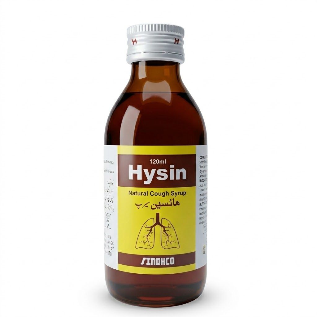HYSIN NATURAL COUGH SYRUP 120 ML