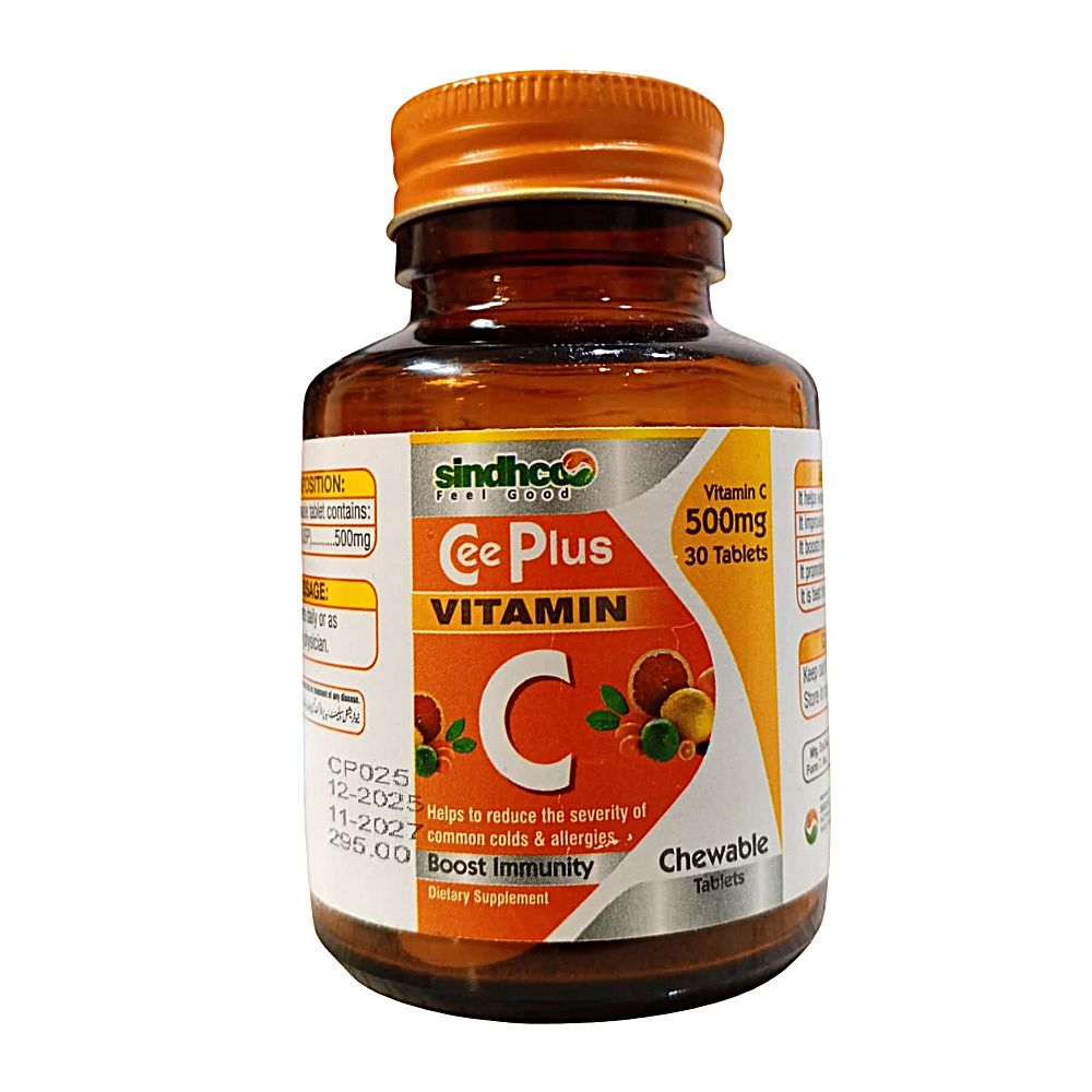 CEE PLUS VITAMIN C CHEWABLE TABLET
