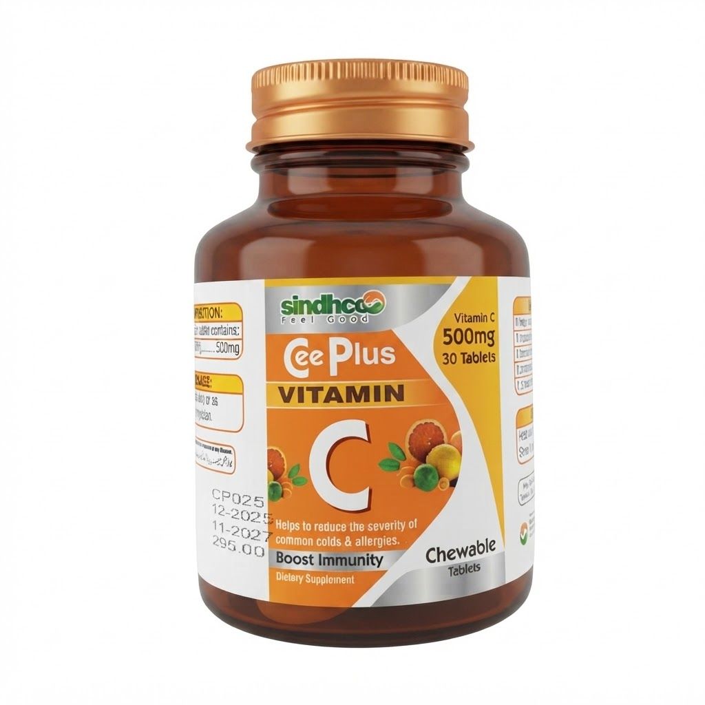 CEE PLUS VITAMIN C CHEWABLE TABLET