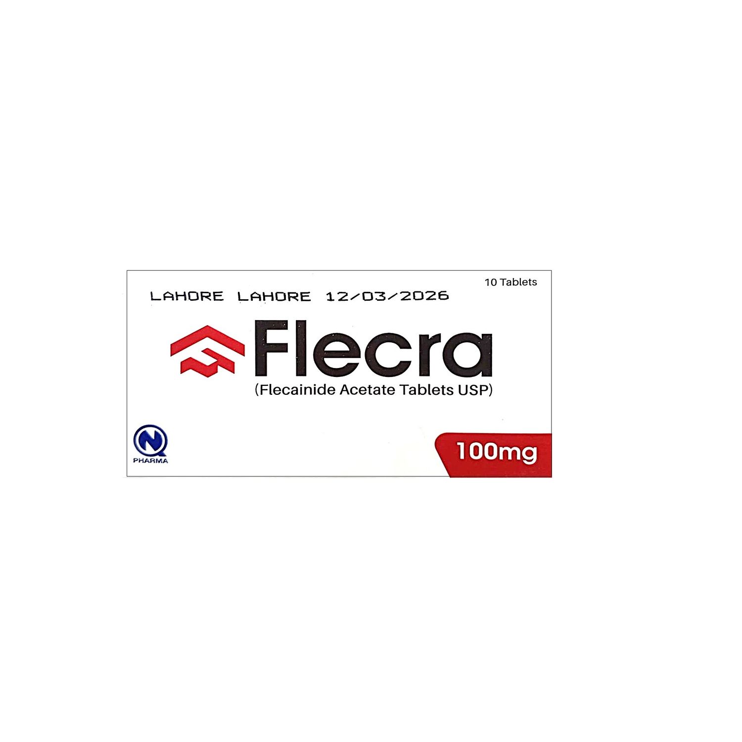 FLECRA 100MG TABLET