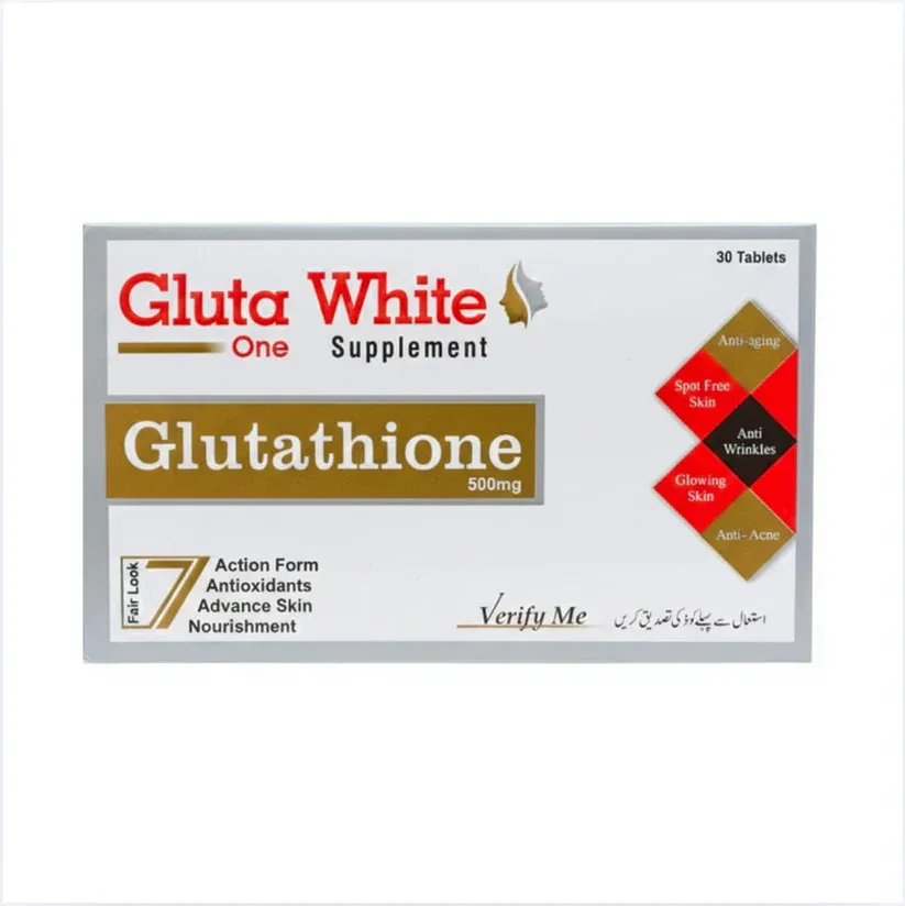 GLUTA WHITE 500MG TABLET