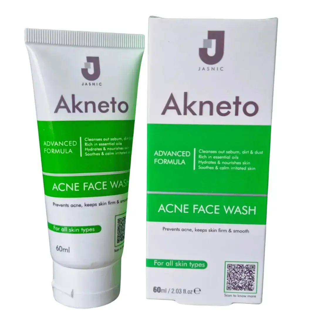 AKNETO ACNE FACE WASH 60ML
