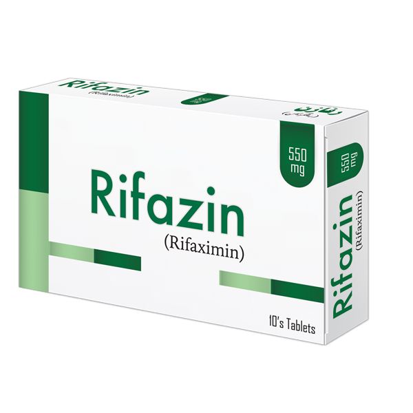 RIFAZIN 550MG TABLET