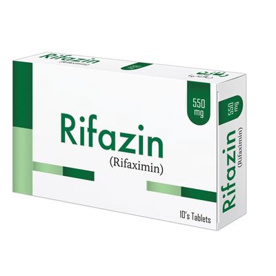 RIFAZIN 550MG TABLET