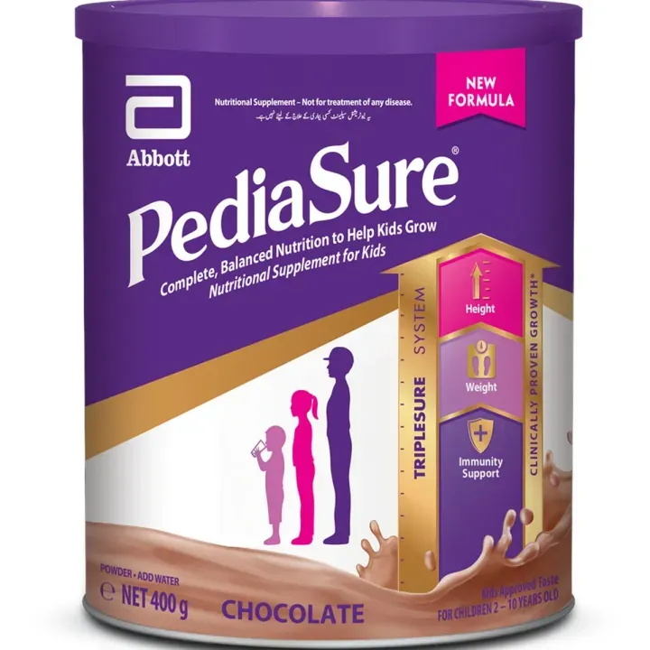 PEDIASURE TRIPLESURE CHOCOLATE 400GRAM