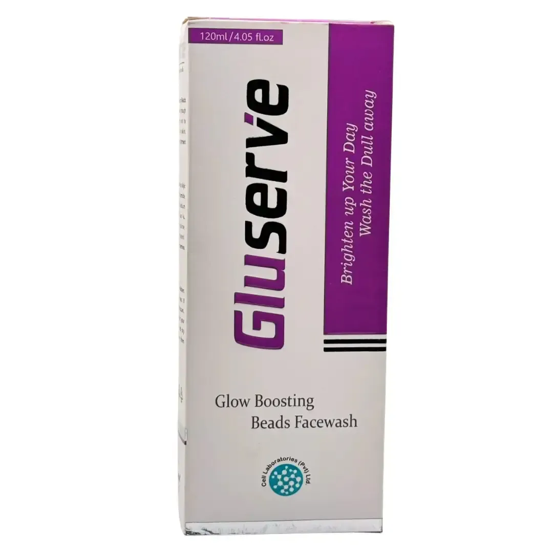 GLUSERVE FACE WASH 120ML